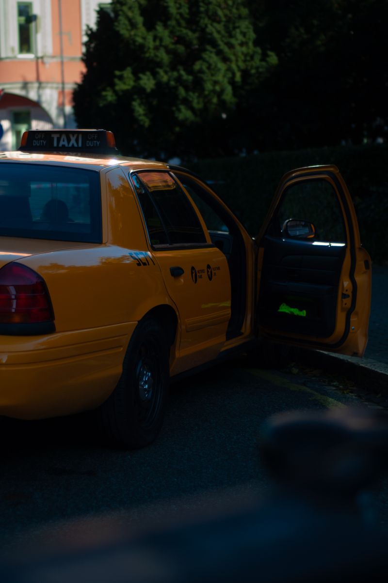 Yellow racing car
